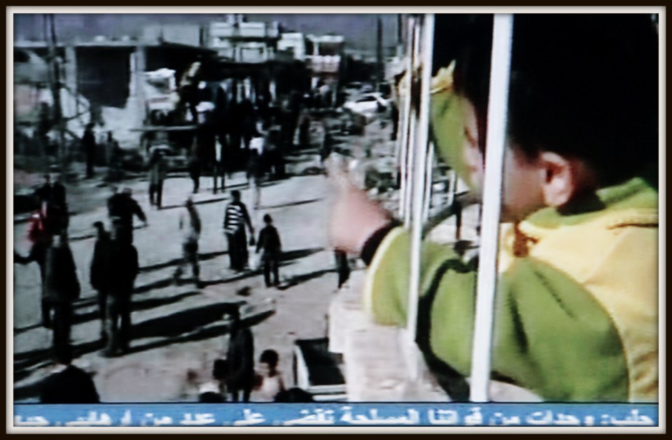 Destruction after car bombs, Damascus